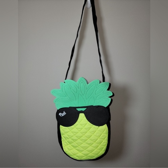 NWOT VICTORIAS SECRET VS PINK INSULATED PINEAPPLE COOLER BAG - Picture 2 of 5
